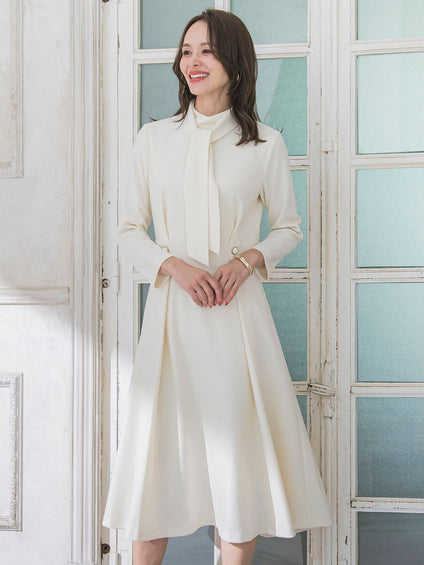 ルミナリー圧縮スムースワンピース