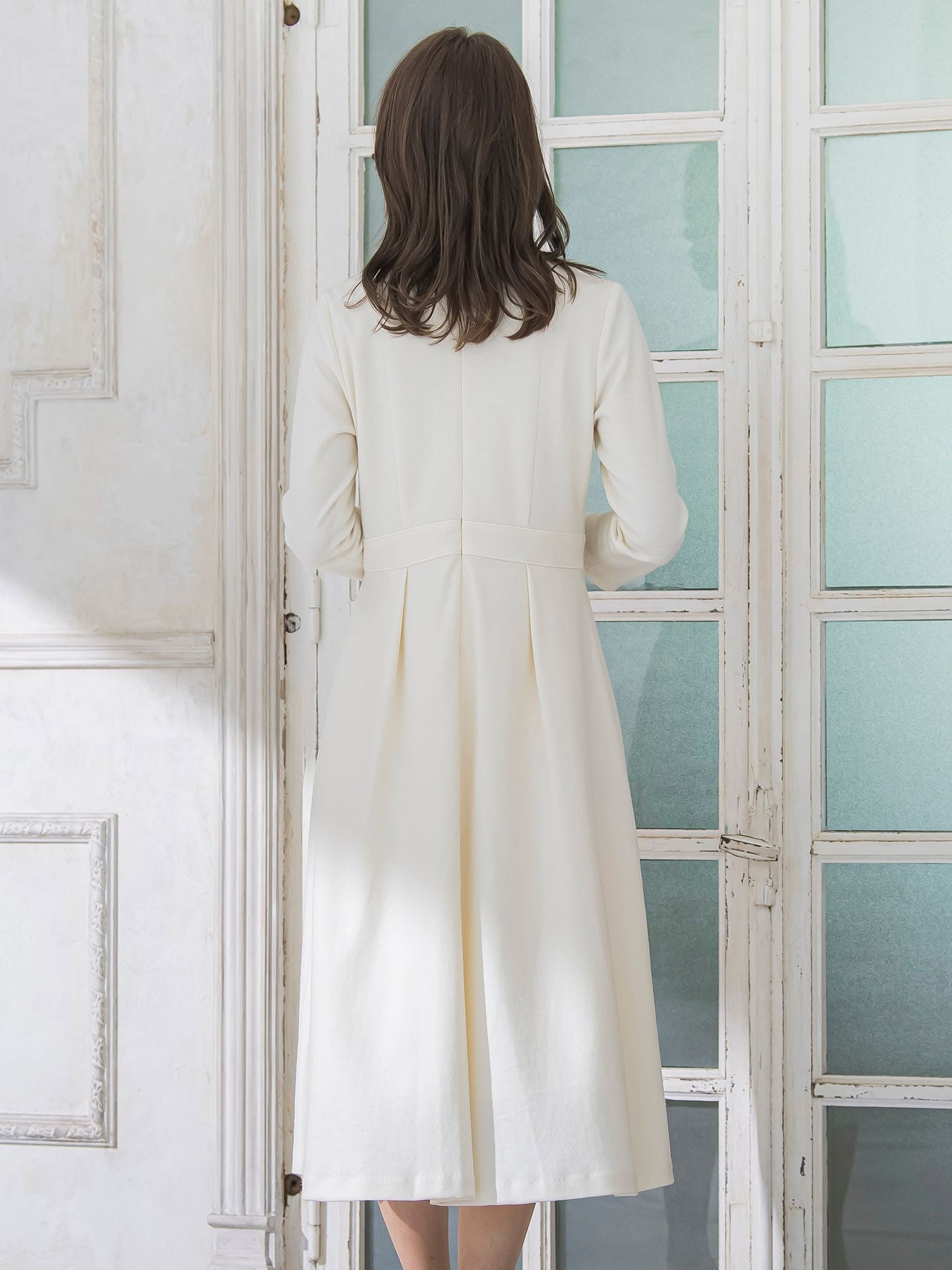 ルミナリー圧縮スムースワンピース