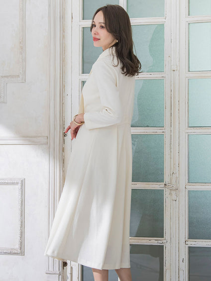 ルミナリー圧縮スムースワンピース