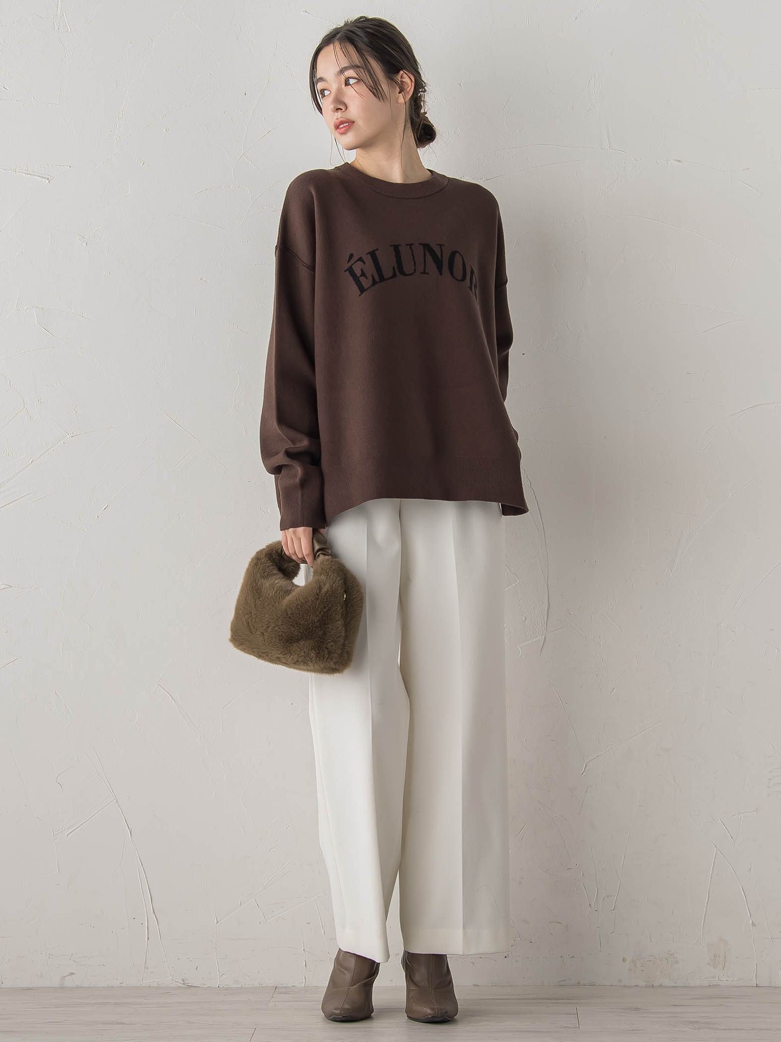 ロゴスウェットニット≪手洗い可能≫