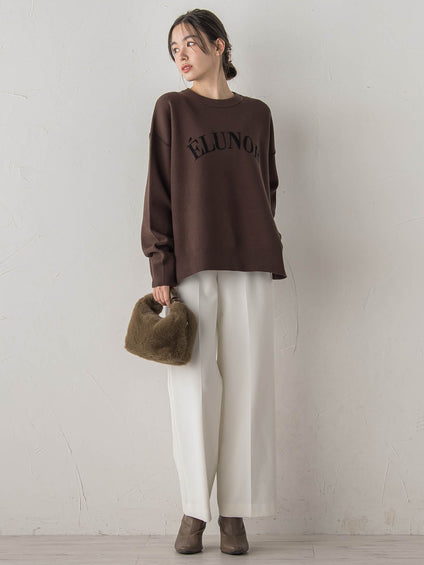 ロゴスウェットニット≪手洗い可能≫