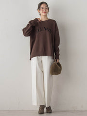 ロゴスウェットニット≪手洗い可能≫