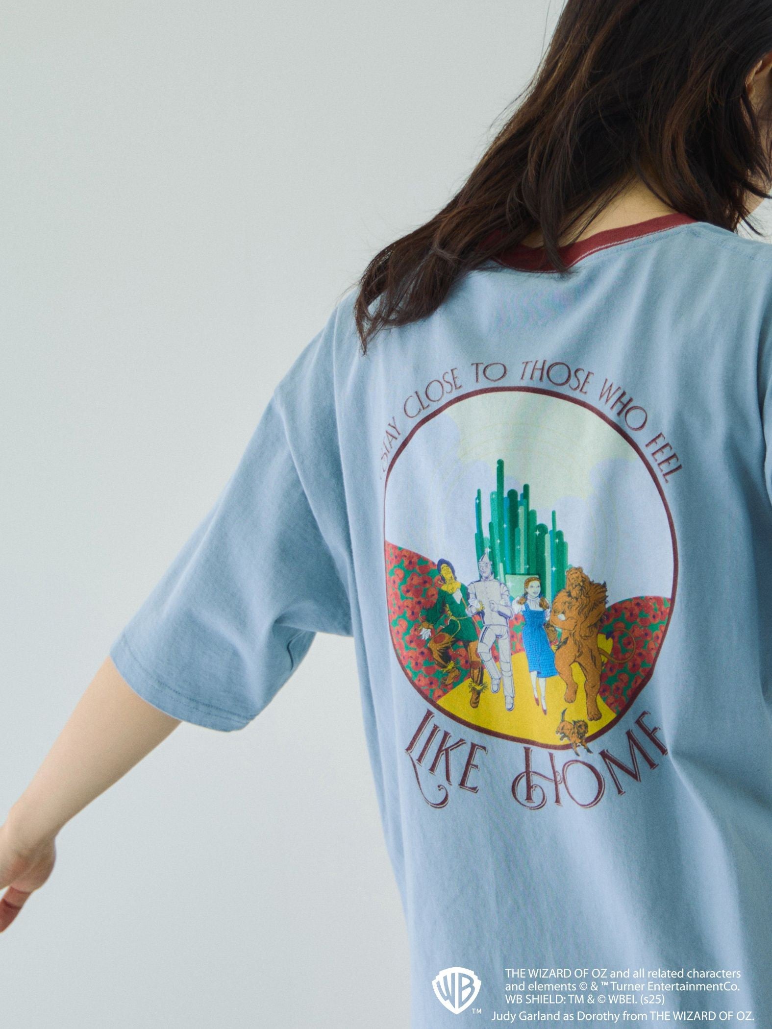 OZTMリンガーバックプリントTシャツ≪洗濯機で洗える≫