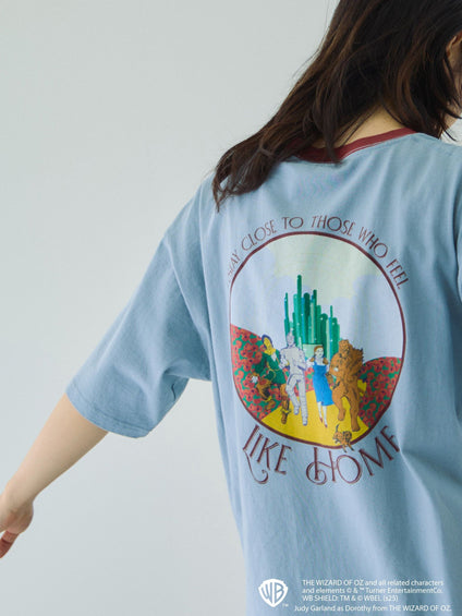 OZTMリンガーバックプリントTシャツ≪洗濯機で洗える≫