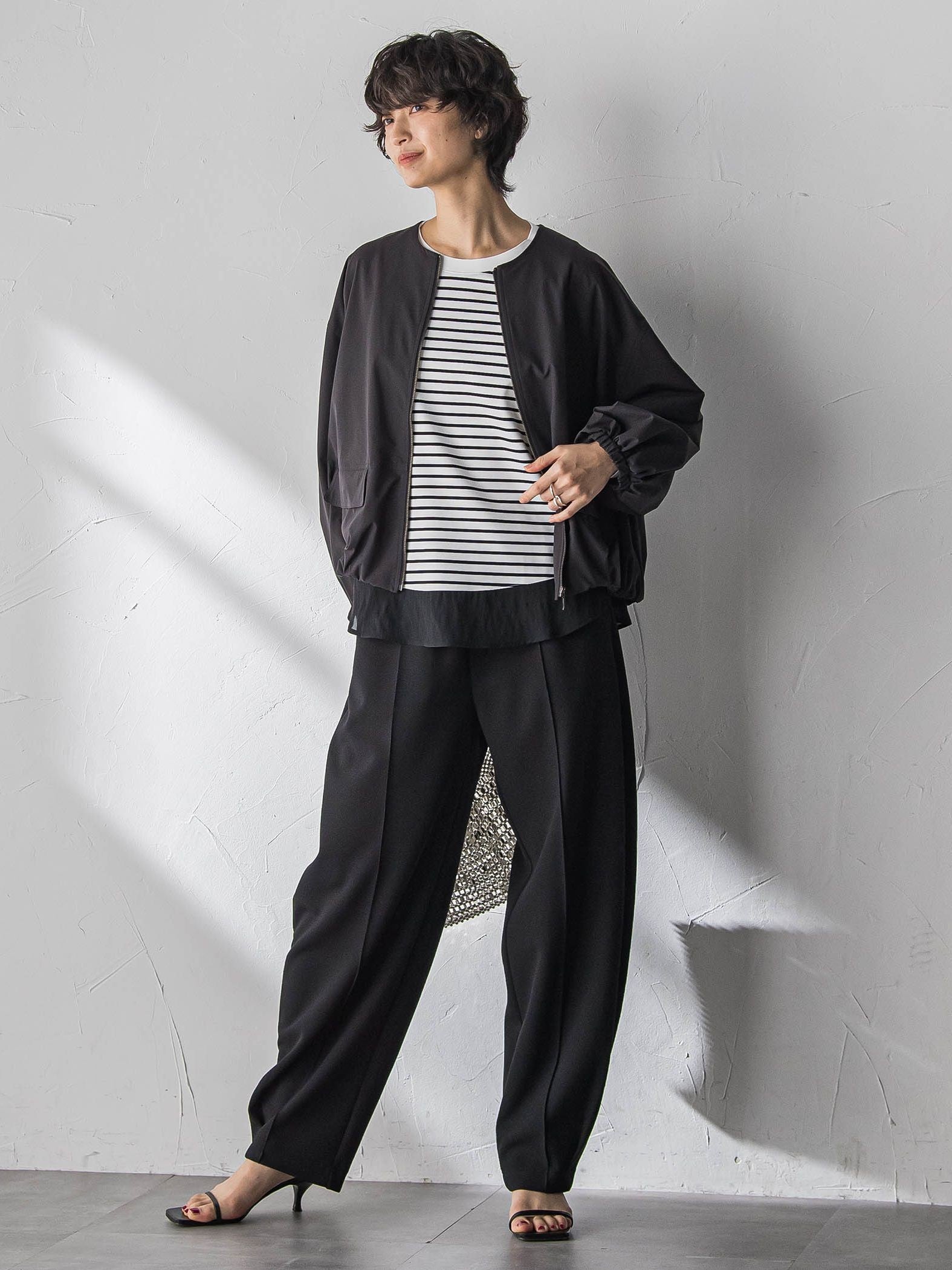 撥水バルーンブルゾン