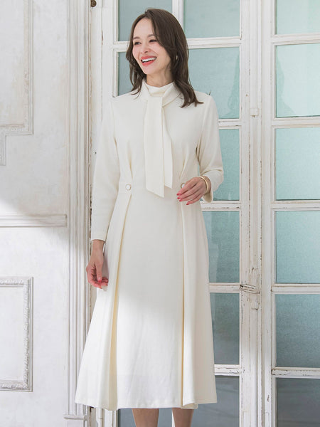 ルミナリー圧縮スムースワンピース