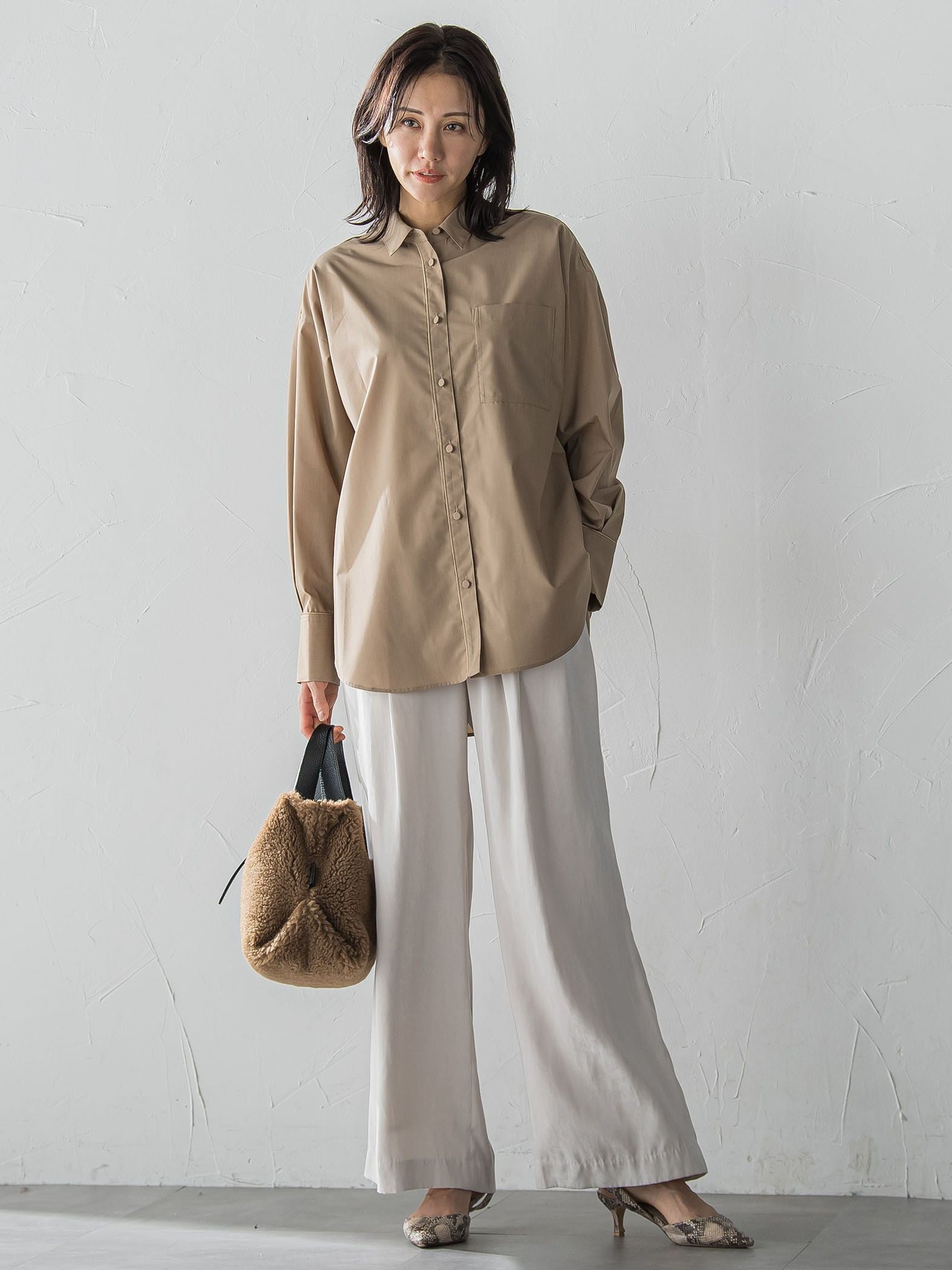 【VIOLAd'ORO】エコムートン 2WAYトート ELMO / V-8773