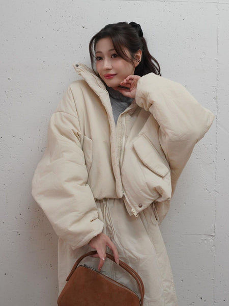 ［SET］Padded Blouson×Skirt Setup≪手洗い可能≫