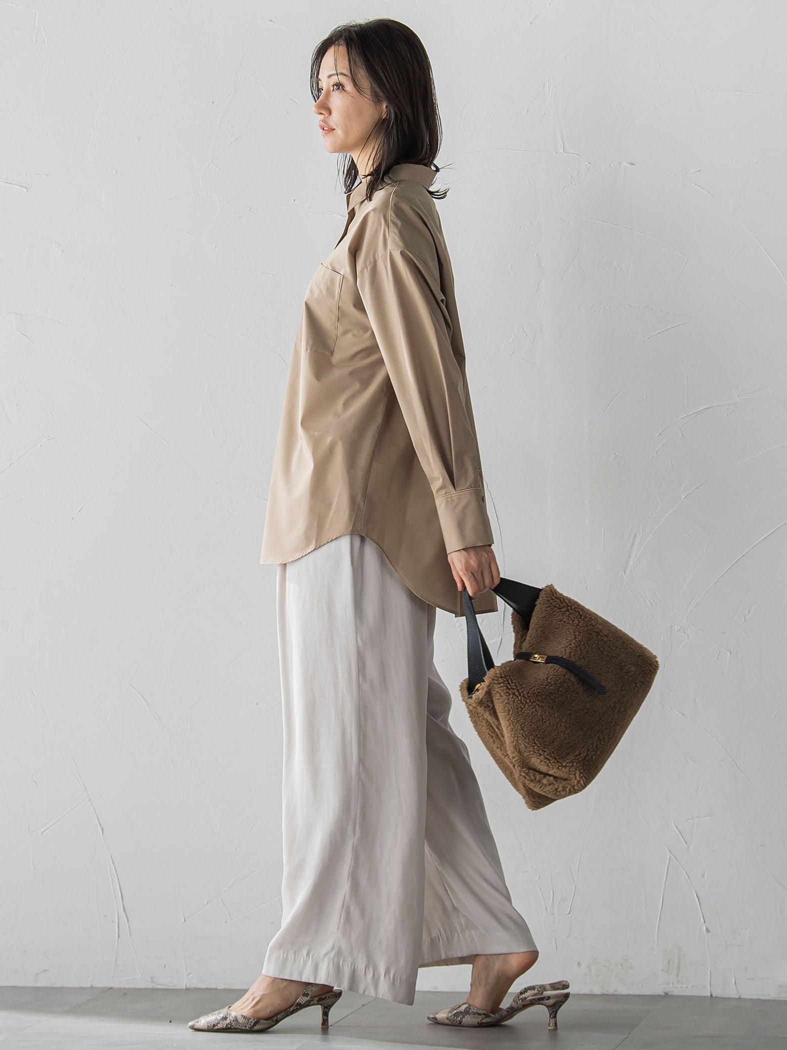 【VIOLAd'ORO】エコムートン 2WAYトート ELMO / V-8773