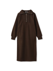 【WEB限定】圧縮起毛ステンニットワンピース≪手洗い可能≫