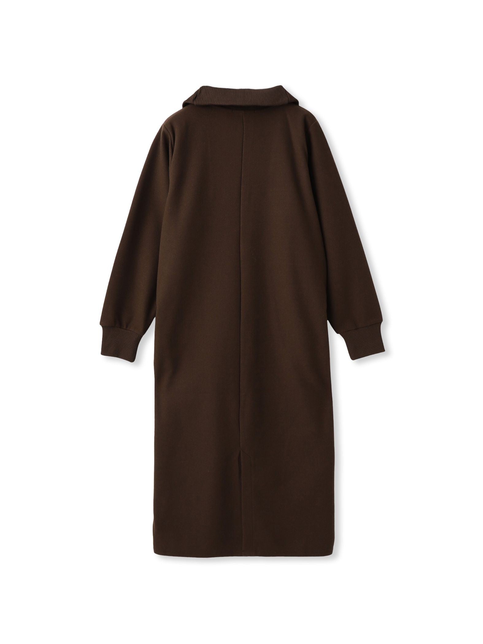 【WEB限定】圧縮起毛ステンニットワンピース≪手洗い可能≫