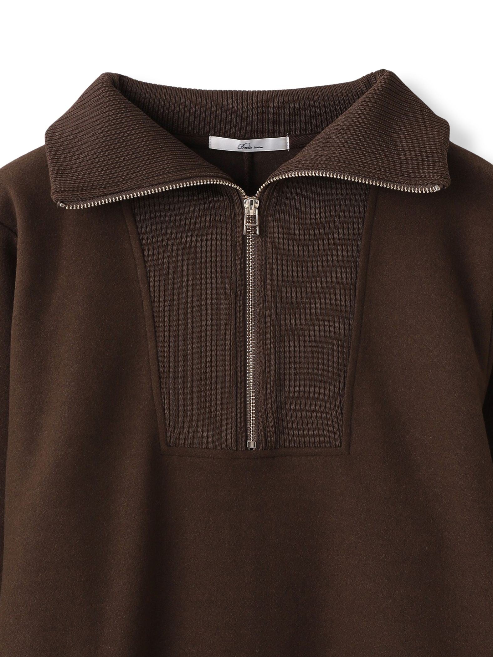 【WEB限定】圧縮起毛ステンニットワンピース≪手洗い可能≫