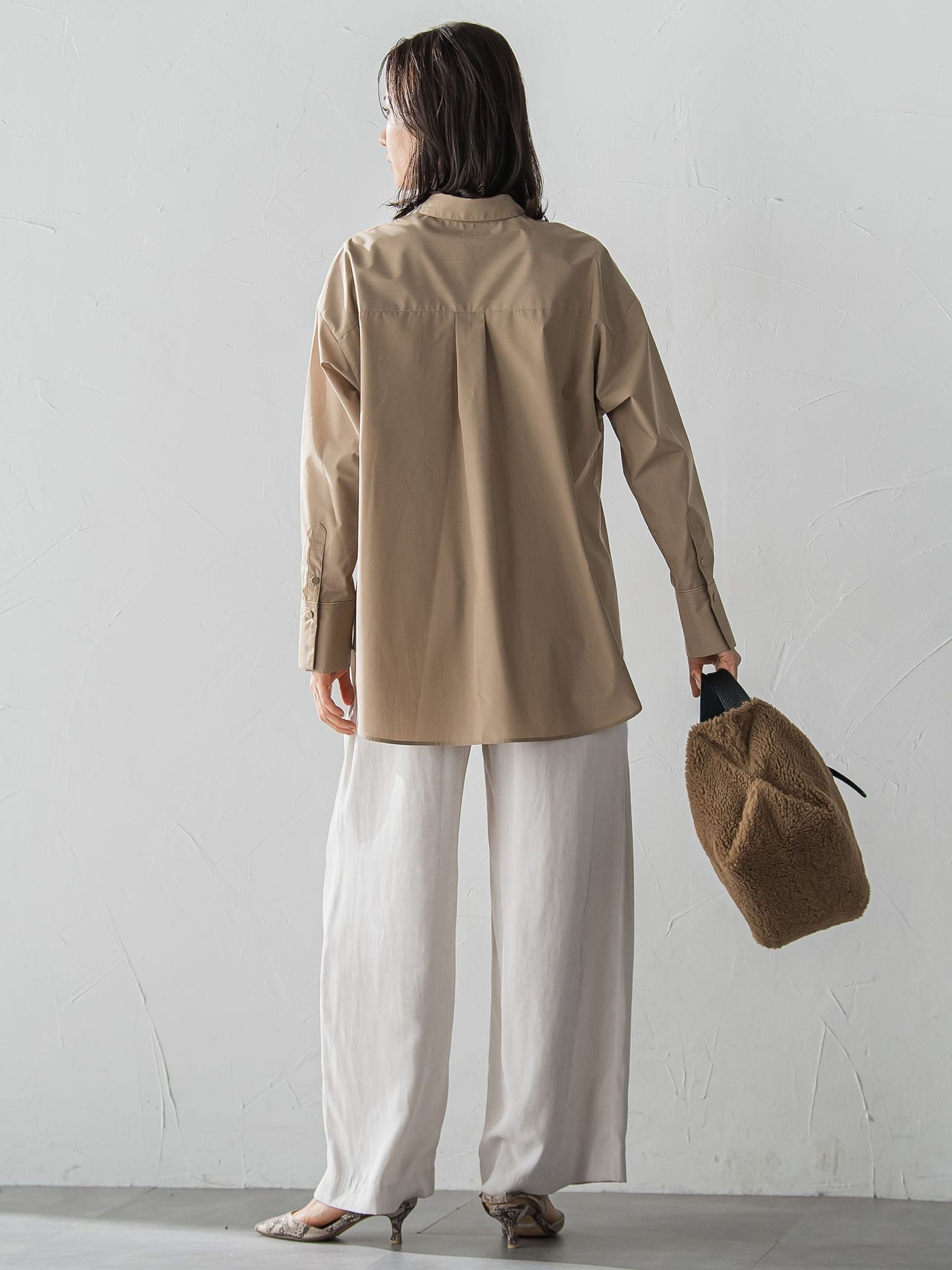 【VIOLAd'ORO】エコムートン 2WAYトート ELMO / V-8773