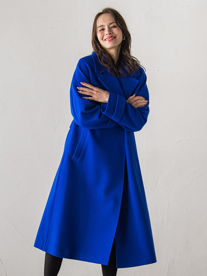 テーラードカラーコート