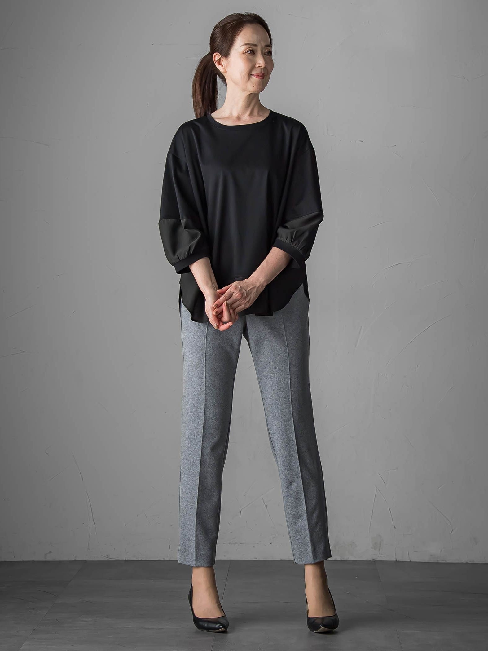 【biyori/極】”着心地も美しさも”パーフェクトムーブパンツ≪洗濯機で洗える≫