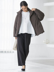 スタンドカラーダウンブルゾン≪WEB限定11号サイズ≫