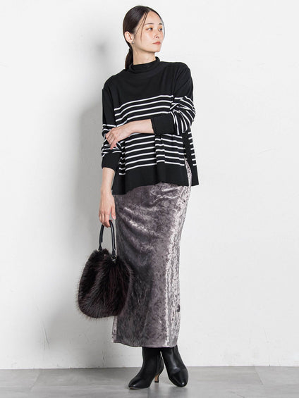 カシミヤシルクシアーラメタートル≪WEB限定カラー/手洗い可能≫