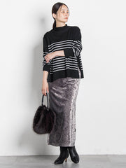 カシミヤシルクシアーラメタートル≪WEB限定カラー/手洗い可能≫