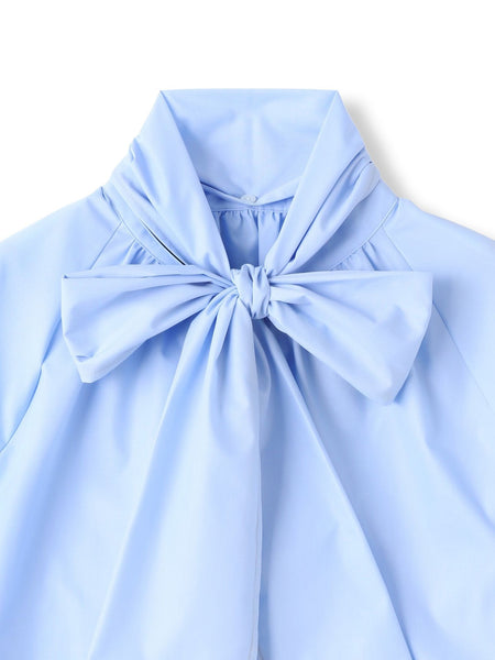 ボウタイタイプライターブラウス