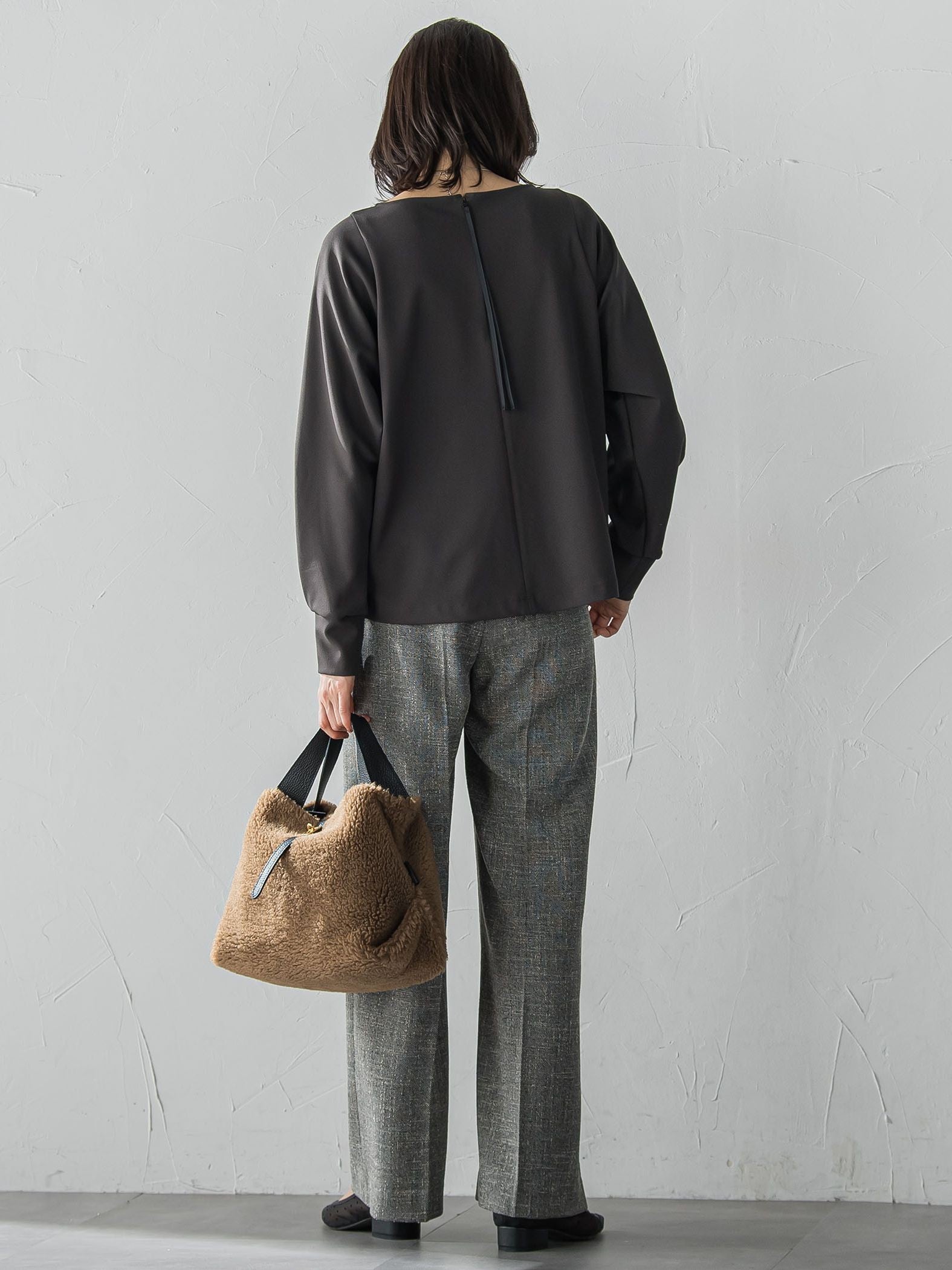 【VIOLAd'ORO】エコムートン 2WAYトート ELMO / V-8773