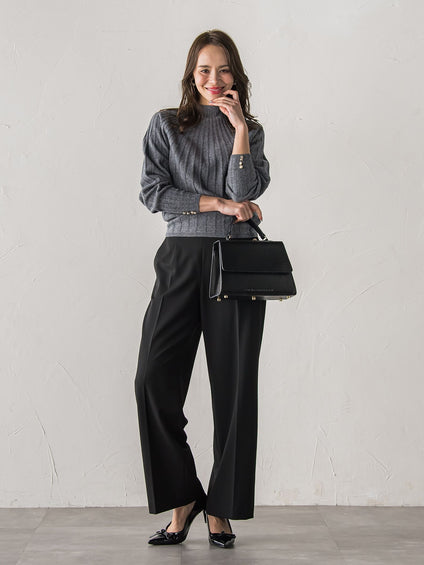 【WEB限定カラーあり】シームレスニット