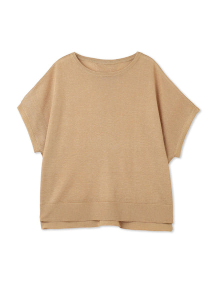 【WEB限定】ラメニットプルオーバー≪手洗い可能≫