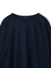 《予約》【機能するミニマル服】異素材プルオーバー 《接触冷感》