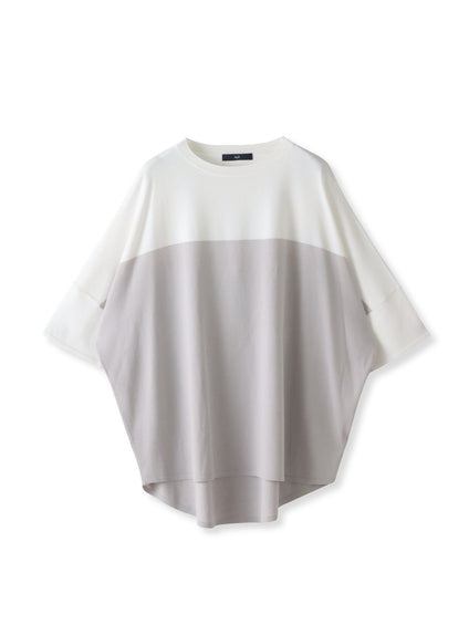 【WEB限定】バイカラーニット≪手洗い可能≫