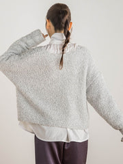 ラメミックスプルオーバー≪手洗い可能≫