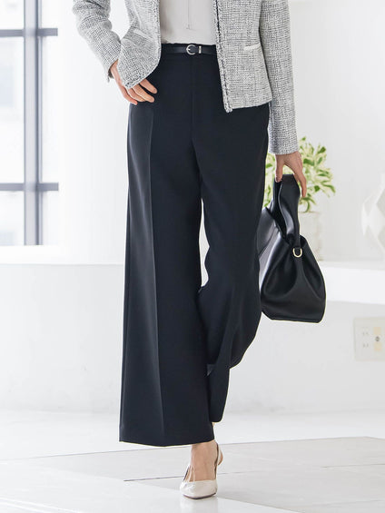 【WEB限定 13号】トリクシオンワイドパンツ≪セットアップ対応/手洗い可能≫