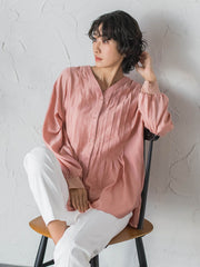 【WEB限定】シルキーローンブラウス