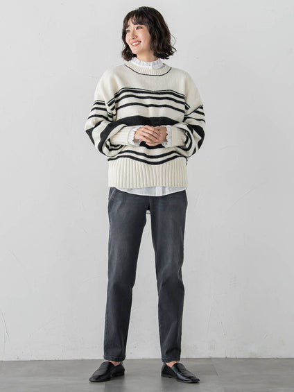 【大きいサイズ】ネックフリルブラウス