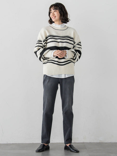 【大きいサイズ】ネックフリルブラウス