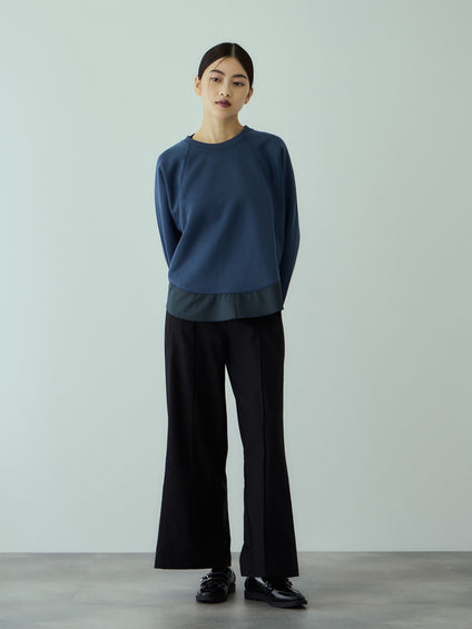 軽量ボンディングバックテールプルオーバー≪洗濯機で洗える≫