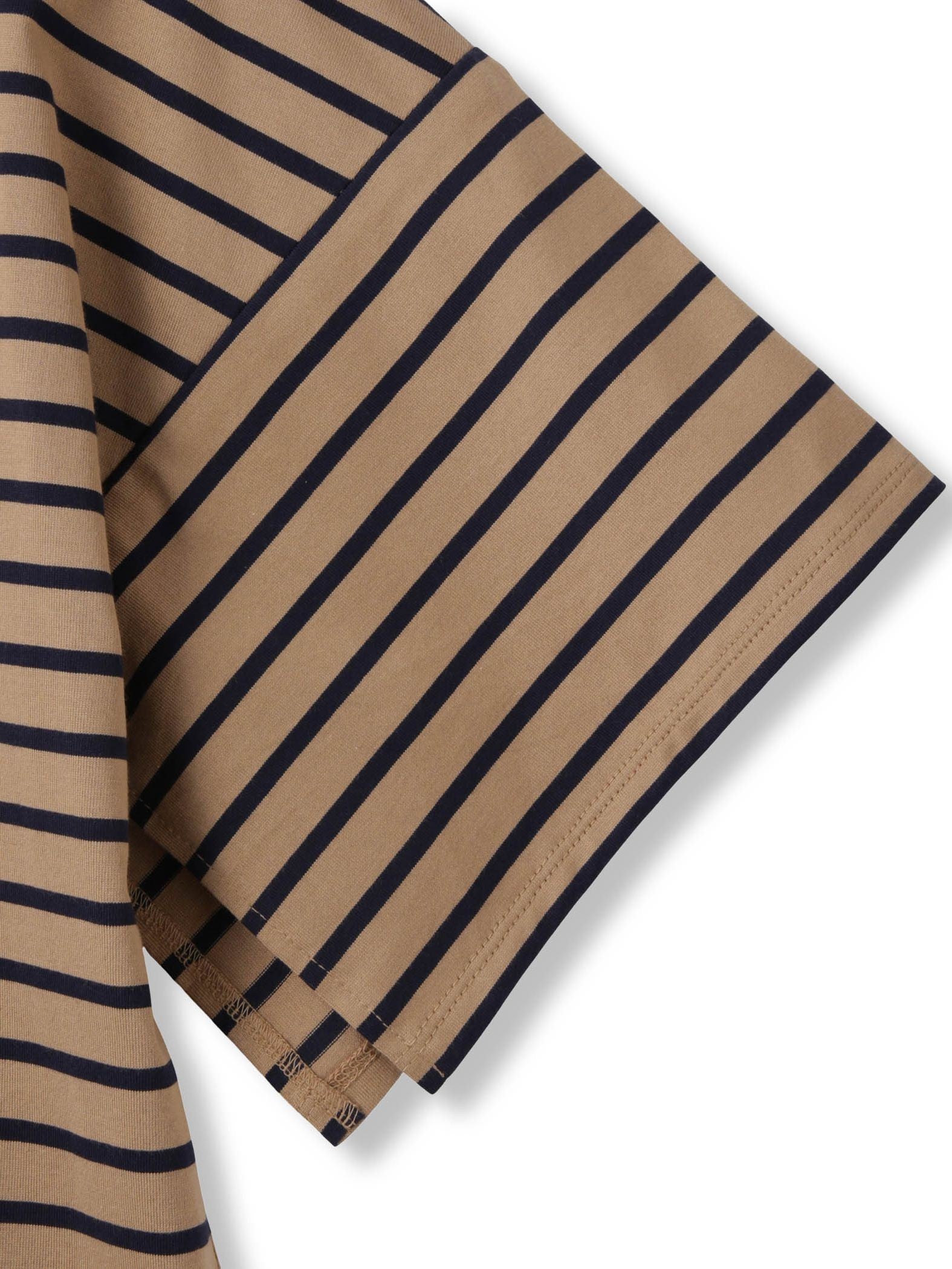 《予約》【連休。涼。軽やかに。】パネルスリーブプルオーバー《コットン100%》