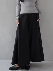 One Tuck Wide Pants≪手洗い可能≫