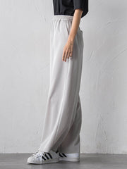 【大きいサイズ】【受注会限定】トリアセチノワイドパンツ