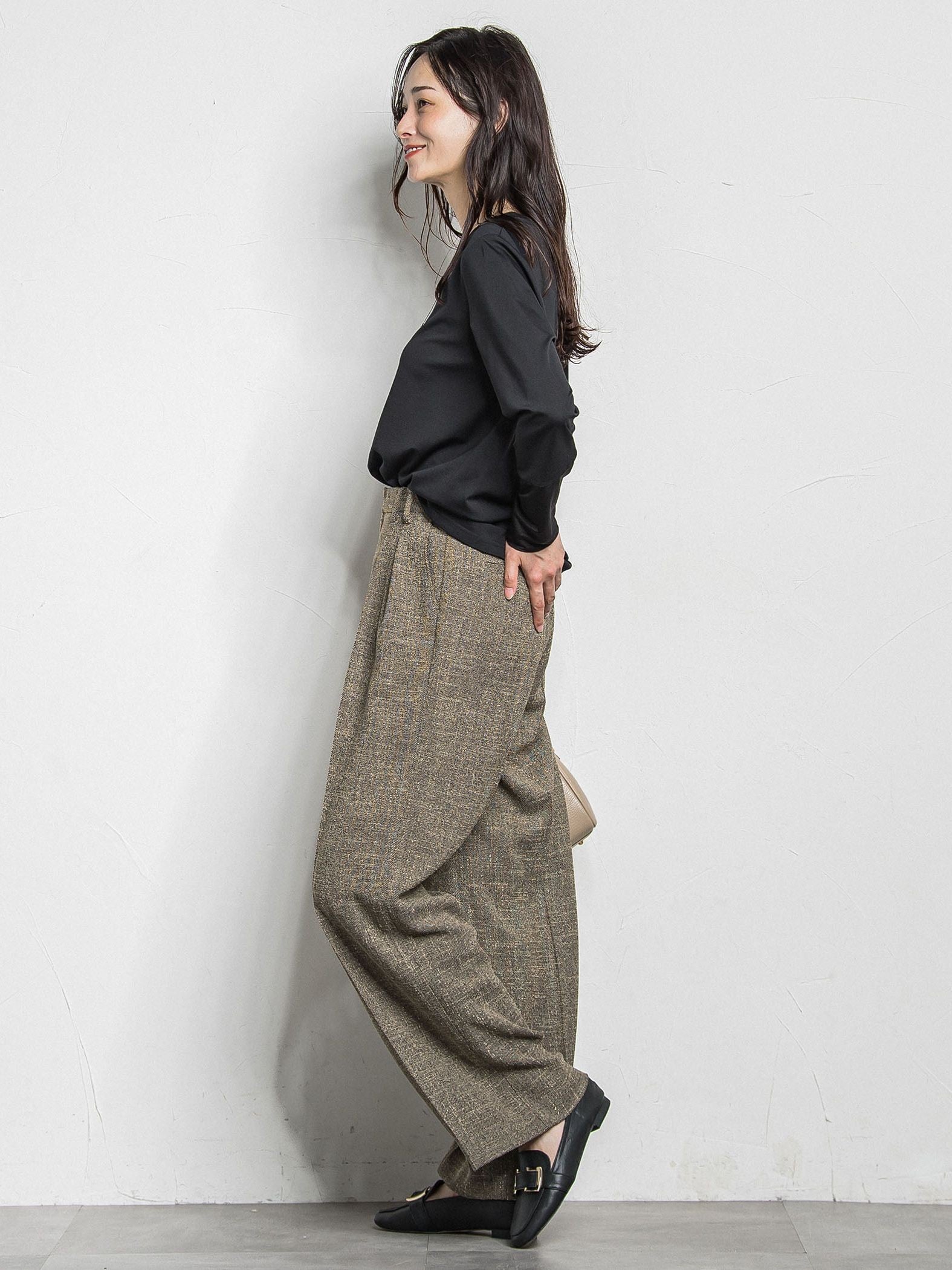 マシュマロポンチカットソー≪洗える/シワになりにくい≫