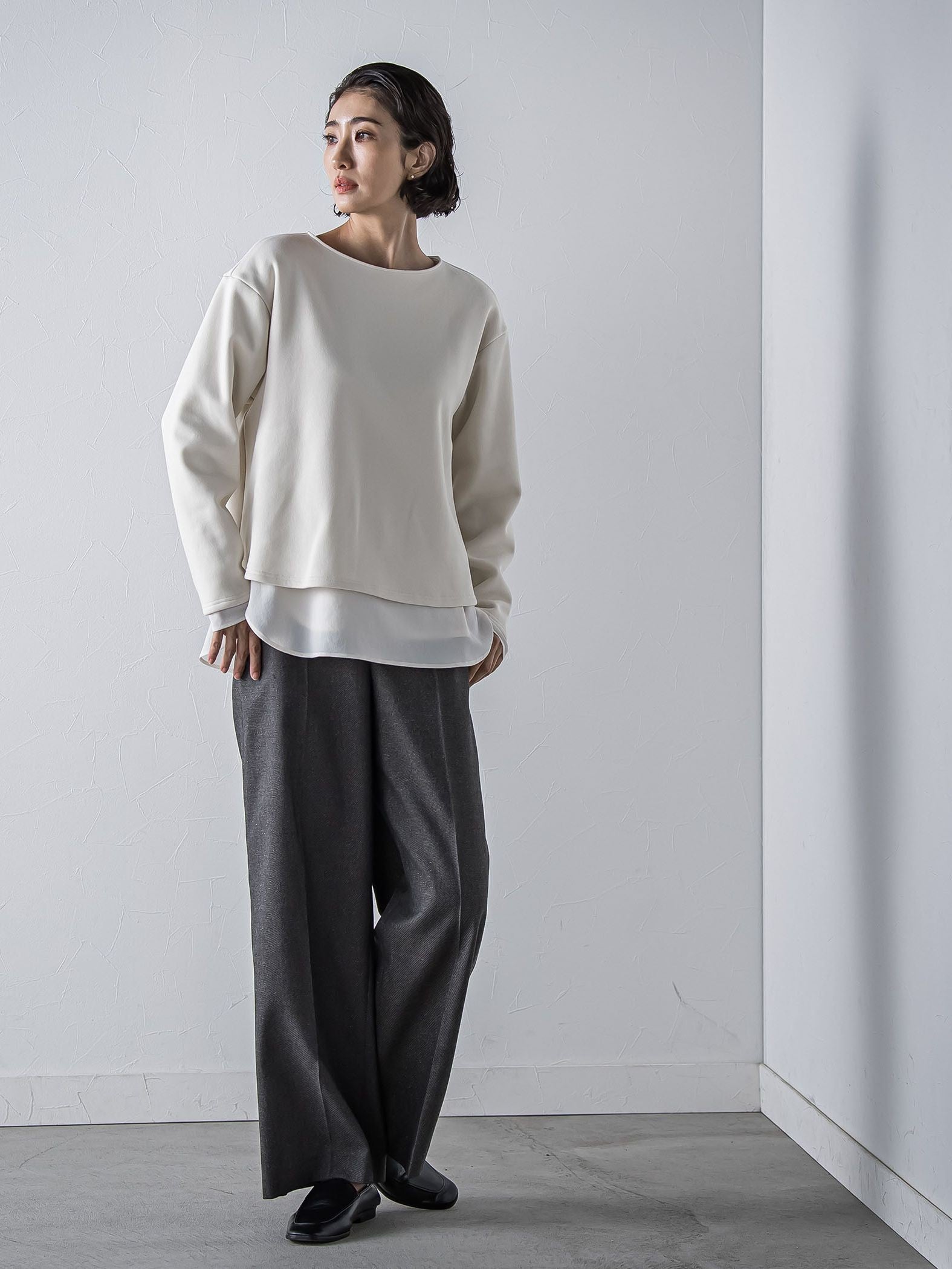 【受注会限定】ボンバーヒートカットソー≪洗濯機で洗える≫
