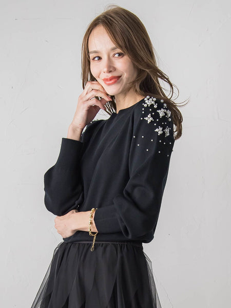 ショルダービジューニット