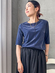 【WEB限定】シアーベロアカットソー