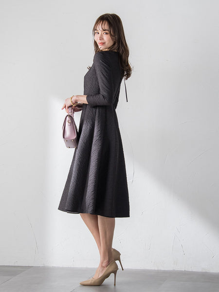 ジャガードワンピース