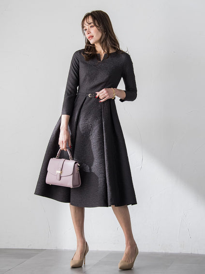 ジャガードワンピース