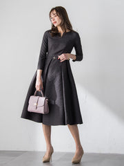 ジャガードワンピース