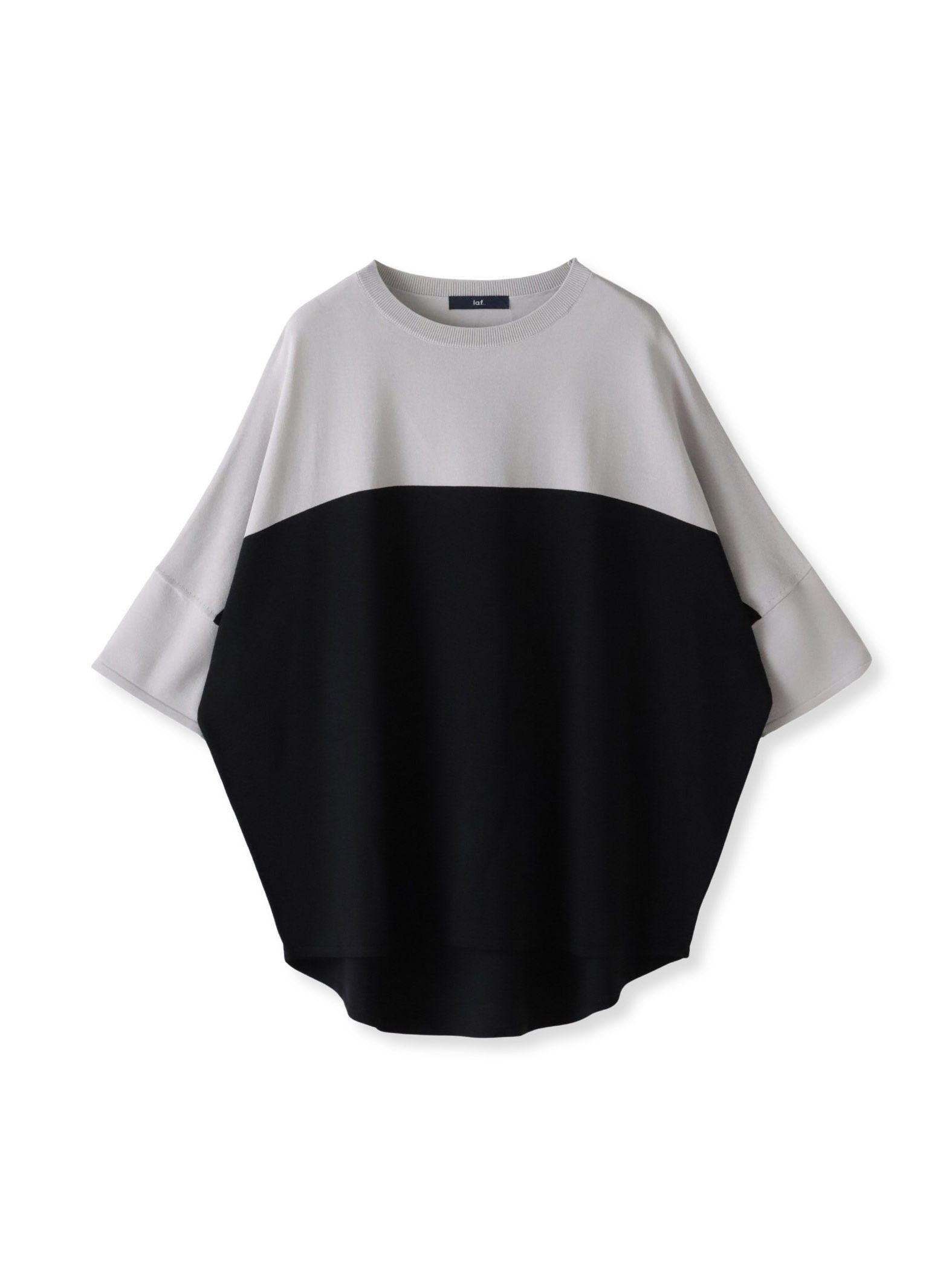 【WEB限定】バイカラーニット≪手洗い可能≫