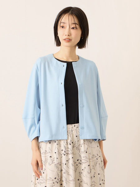 《予約販売》【ふんわり、きちんと。】ライトダンボールカーディガン≪手洗い可能≫