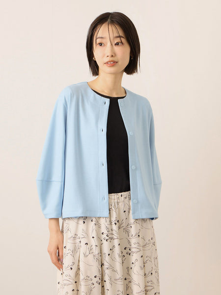 《予約販売》【ふんわり、きちんと。】ライトダンボールカーディガン≪手洗い可能≫