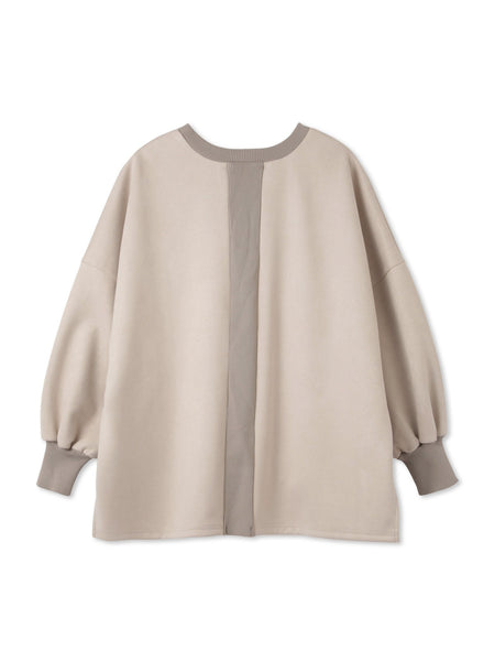 スウェードタッチダンボールプルオーバー≪手洗い可能≫