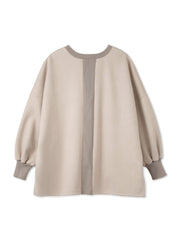 スウェードタッチダンボールプルオーバー≪手洗い可能≫