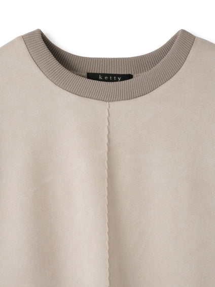 スウェードタッチダンボールプルオーバー≪手洗い可能≫